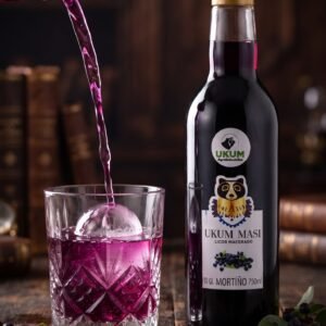 Home purple liquor poured into glass 202607301852